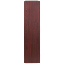 Load image into Gallery viewer, 6-Foot High Pressure Mahogany Laminate Folding Training Table
