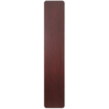 Load image into Gallery viewer, 8-Foot Mahogany Melamine Laminate Folding Training Table
