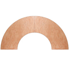 Load image into Gallery viewer, 7.25 ft. x 2.5 ft. Serpentine Wood Folding Banquet Table
