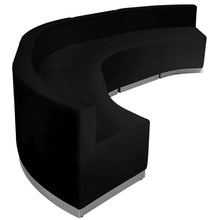 Load image into Gallery viewer, Alon Black LeatherSoft Reception Configuration, 5 Pieces
