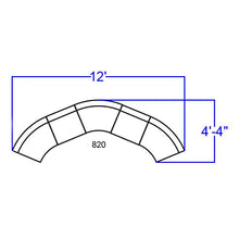 Load image into Gallery viewer, Alon Black LeatherSoft Reception Configuration, 5 Pieces

