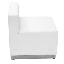 Load image into Gallery viewer, Alon Melrose White LeatherSoft Chair with Brushed Stainless Steel Base
