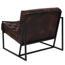 Load image into Gallery viewer, Madison Bomber Jacket LeatherSoft Tufted Lounge Chair
