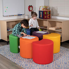 Load image into Gallery viewer, Soft Seating Moon for Classrooms and Common Spaces - 18" Seat Height (Green)
