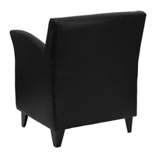 Load image into Gallery viewer, Roman Black LeatherSoft Lounge Chair
