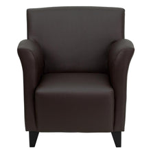 Load image into Gallery viewer, Roman Brown LeatherSoft Lounge Chair
