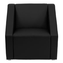 Load image into Gallery viewer, Smart Black LeatherSoft Lounge Chair
