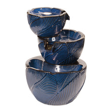 Load image into Gallery viewer, Modern Tiered Ceramic Fountain 22"H
