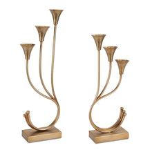 Load image into Gallery viewer, Triple Taper Candle Holder (Set of 2)
