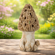 Load image into Gallery viewer, Stone Mushroom Candle Holder 13"H
