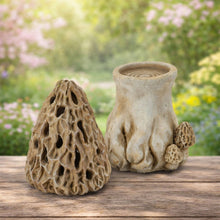 Load image into Gallery viewer, Stone Mushroom Candle Holder 13"H
