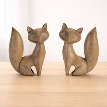 Load image into Gallery viewer, Modern Fox Figurine (Set of 2)
