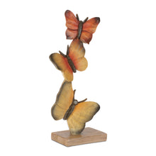 Load image into Gallery viewer, Amber Gradient Butterfly Stack (Set of 2)
