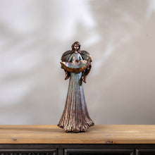 Load image into Gallery viewer, Angel Holding Leaf Bowl (Set of 2)

