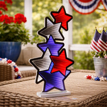 Load image into Gallery viewer, Americana Star Stack 23.5"H

