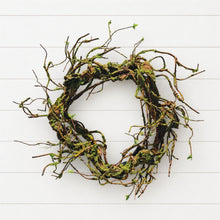 Load image into Gallery viewer, Mossy Twig Wreath 24"D
