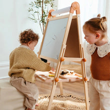 Load image into Gallery viewer, Tiny Land® Caramel Magnitales Easel for Kids
