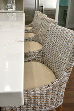 Load image into Gallery viewer, Alfresco Counter Stool Kuba Weave Savannah Wash
