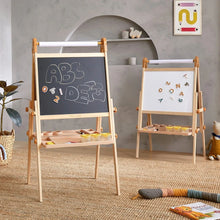 Load image into Gallery viewer, Tiny Land® Caramel Magnitales Easel for Kids
