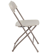 Load image into Gallery viewer, Plastic Folding Chair Beige - 2 Pack 650LB Weight Capacity
