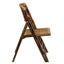 Load image into Gallery viewer, Bamboo Folding Chairs | Set of 2 Bamboo Wood Folding Chairs
