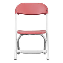Load image into Gallery viewer, 2 Pk. Kids Burgundy Plastic Folding Chair
