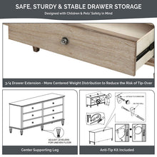 Load image into Gallery viewer, Madison Park Signature Victoria 6-Drawer Dresser MPS137-0117 By Olliix
