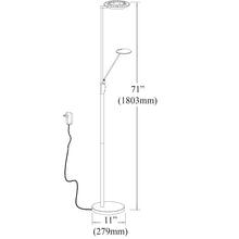 Load image into Gallery viewer, Mother &amp; Son Floor Lamp, Black Finish
