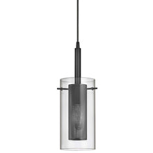 Load image into Gallery viewer, 1LT Incandescent Pendant,  MB, CLR Glass
