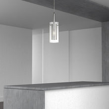 Load image into Gallery viewer, 1LT Metal and Glass Pendant
