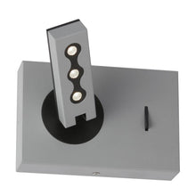 Load image into Gallery viewer, Wall Sconce, Reading Lamp, Silver Finish
