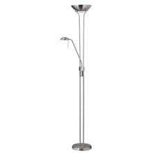 Load image into Gallery viewer, Mother/Son Floor Lamp/Satin Chrome
