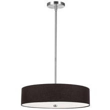 Load image into Gallery viewer, 4LT Incandescent Pendant PC, Black Shade
