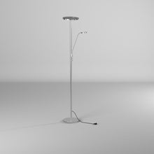 Load image into Gallery viewer, Mother &amp; Son Floor Lamp, Satin Nickel Finish

