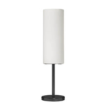 Load image into Gallery viewer, 1LT Incandescent Table Lamp, MB, WH Glass

