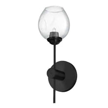 Load image into Gallery viewer, 1LT Vanity Light, MB, Clear Glass
