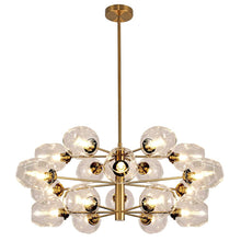 Load image into Gallery viewer, 18LT Halogen Chandelier, VB, Champagne Glass
