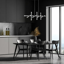 Load image into Gallery viewer, 48W Horiz Chandelier, PC, Frosted Acrylic Diff
