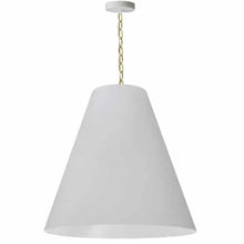 Load image into Gallery viewer, 1LT Anaya Large Pendant,  AGB, WH Shade

