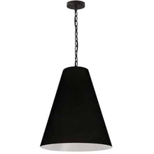 Load image into Gallery viewer, 1LT Anaya Medium Pendant,  MB, BK Shade
