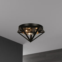 Load image into Gallery viewer, 3LT Flush-Mount,BLK/AB
