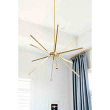 Load image into Gallery viewer, 60W Chandelier AGB, WH Acrylic Diffuser
