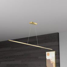 Load image into Gallery viewer, 30W Horiz Pendant AGB, WH Acrylic Diffuser
