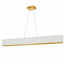 Load image into Gallery viewer, 30W Horiz Pendant, WHT/GLD shade, AGB
