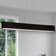 Load image into Gallery viewer, 30W Horiz Pendant, Jtone BLK shade, MB
