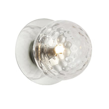 Load image into Gallery viewer, 1LT Halogen Wall Sconce,  PC, Clear Glass
