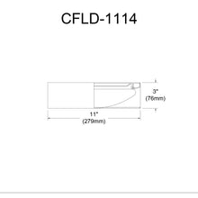 Load image into Gallery viewer, 11" Flush Mount, Ivory Shade

