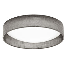 Load image into Gallery viewer, 15" Flush Mount, Grey Shade
