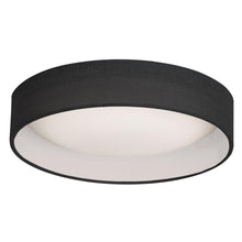 Load image into Gallery viewer, 15" Flush Mount, Black Shade
