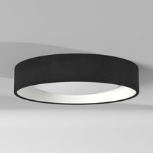 Load image into Gallery viewer, 15" Flush Mount, Black Shade
